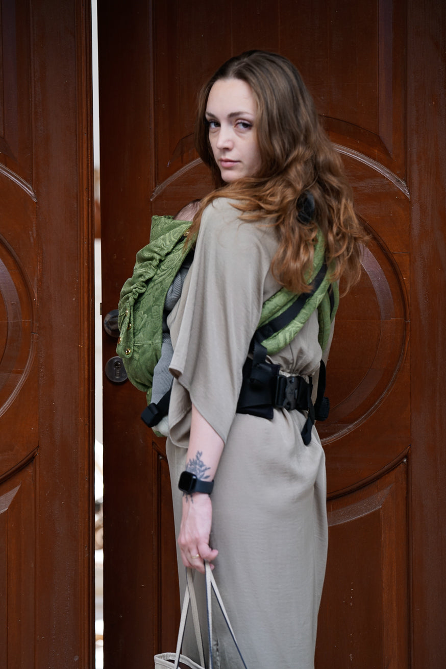 Porte-Bébé Flip X Rose verte