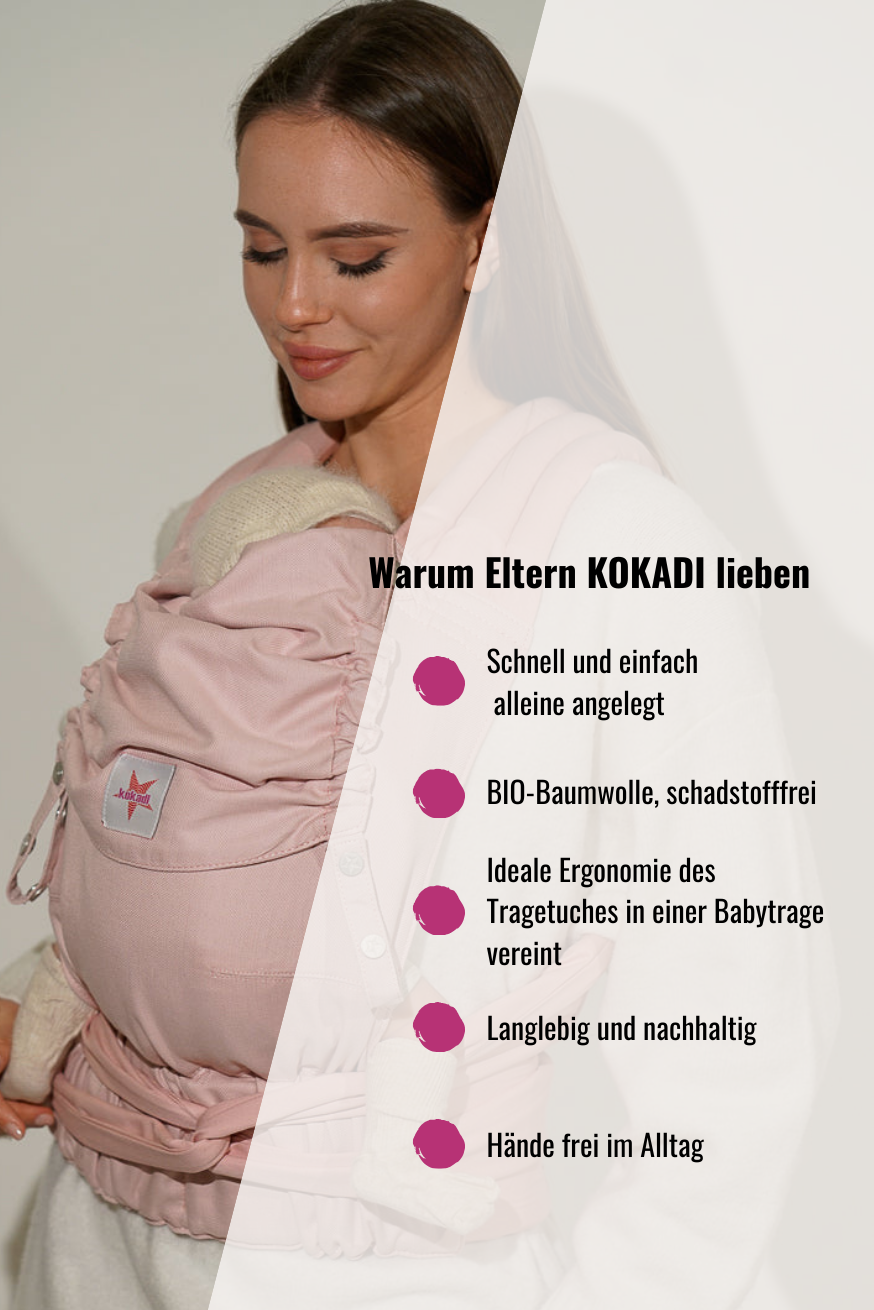 Babydrager Taitai Heart2Heart Rosé