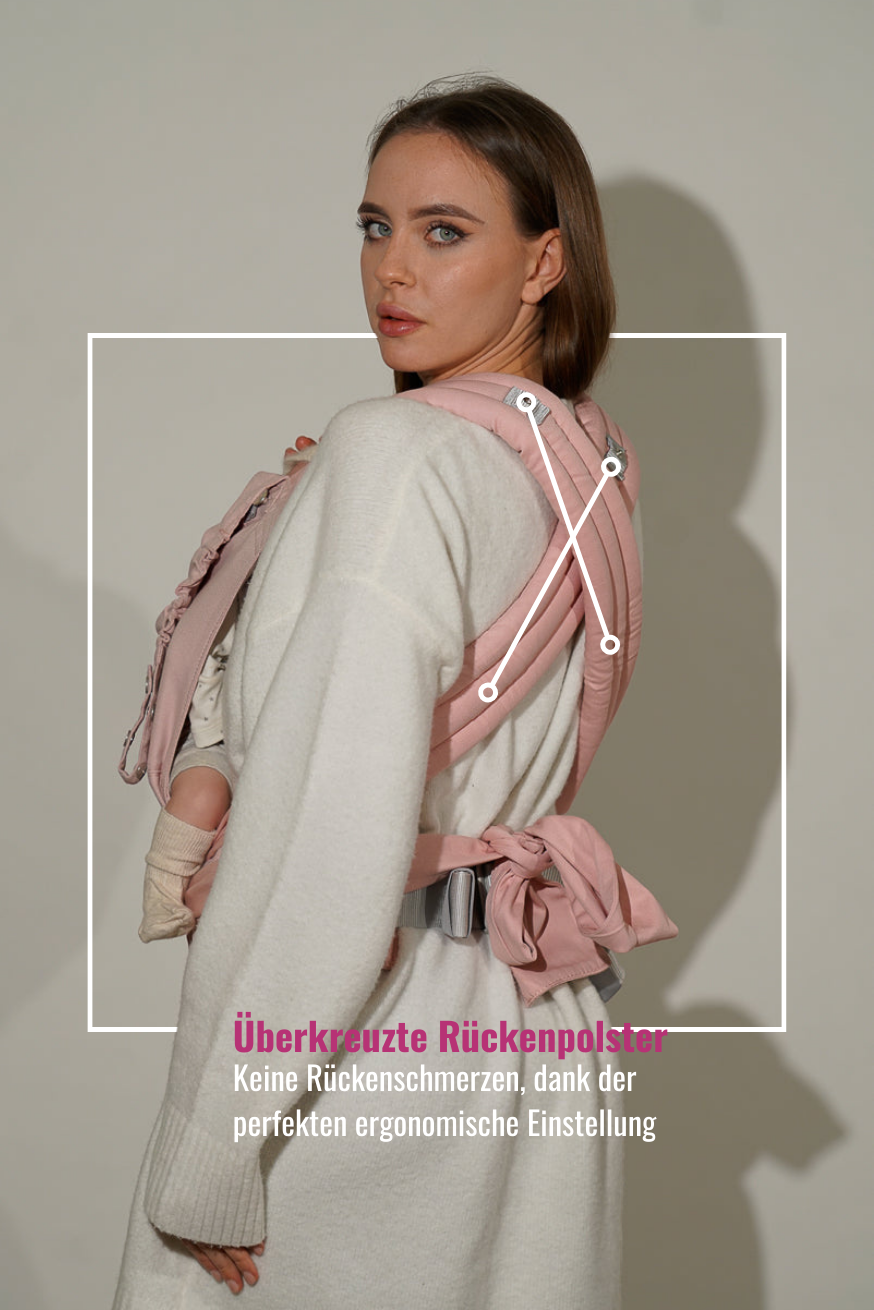 Babydrager Taitai Heart2Heart Rosé