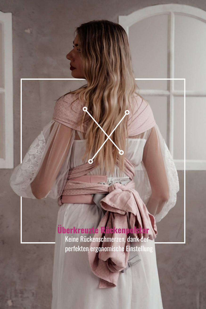 Porte-bébé WrapStar Heart2Heart Rose