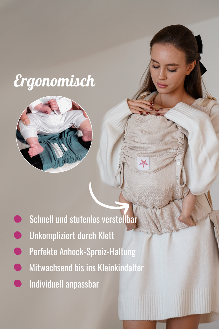 Draagzak Flip Heart2Heart Black Beauty