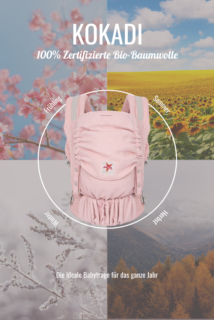 Baby Carrier Flip Heart2Heart Rosé