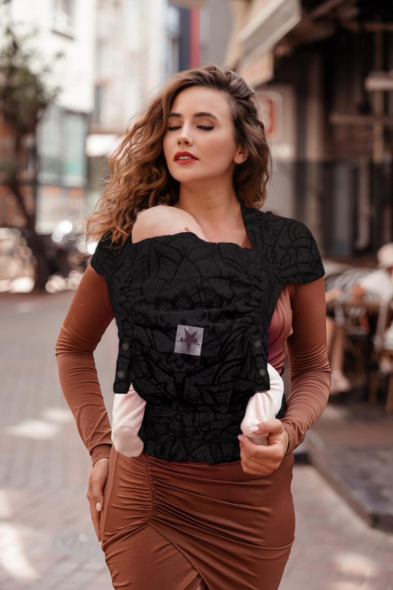 Porte-Bébé WrapStar Lilenia noir