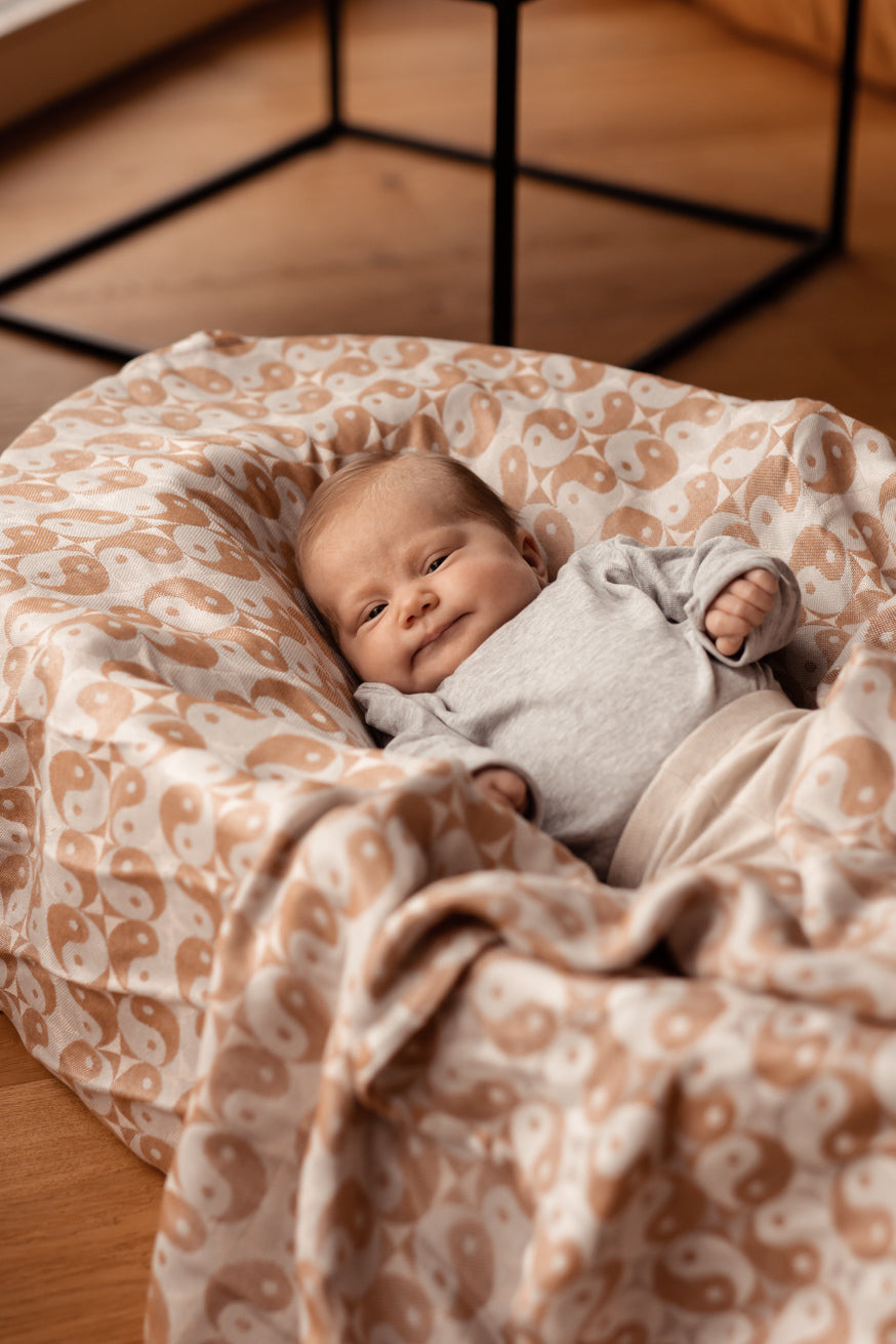 Baby -deken Cleo houdt van balans