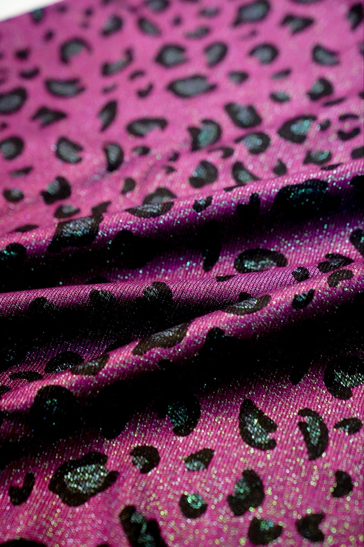 Draagzak TaiTai Safari roze groene glitzer