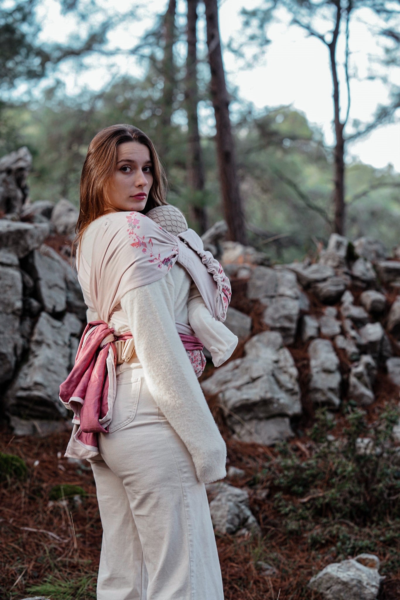 Porte-bébé WrapStar Fleur de Romy