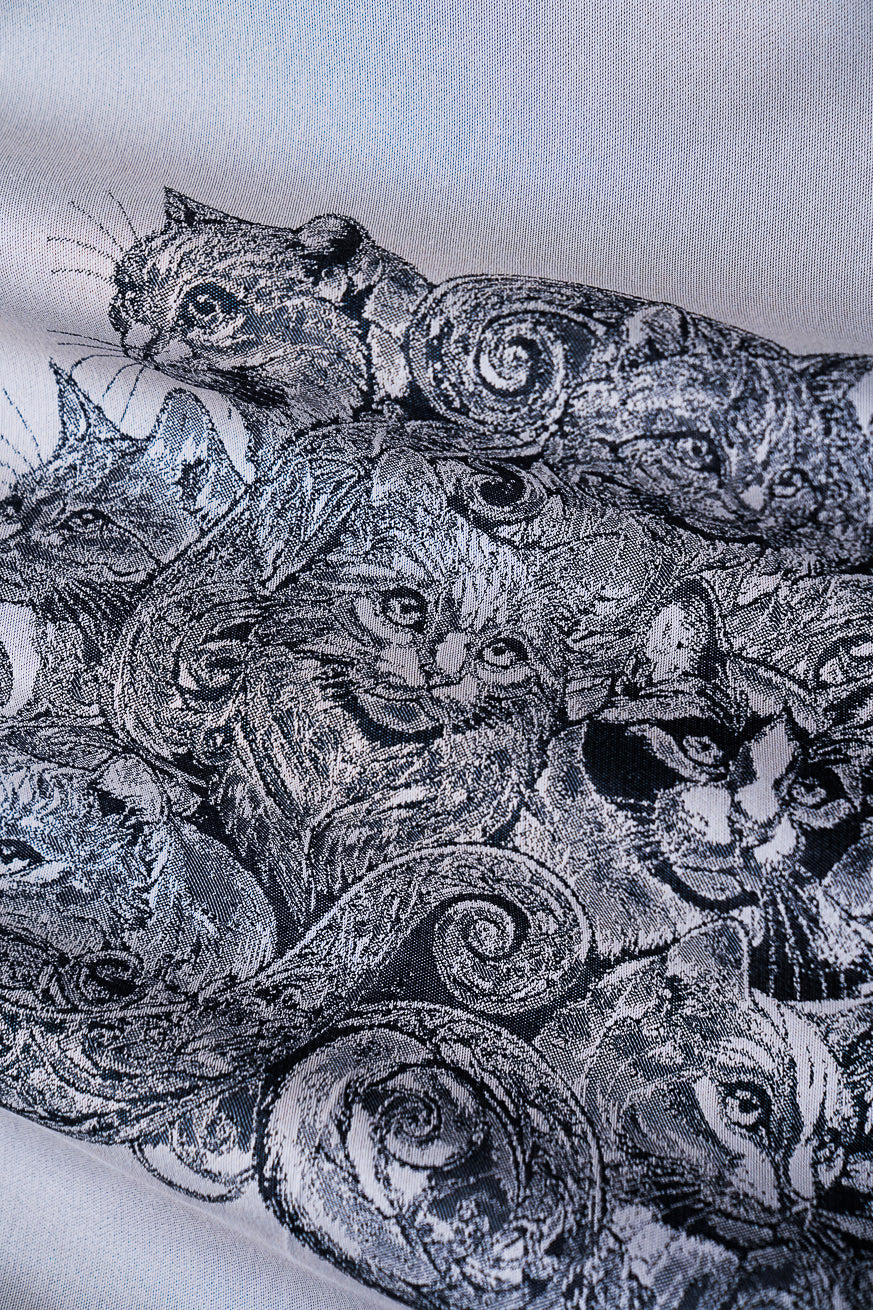 Écharpe de portage anneaux Chats