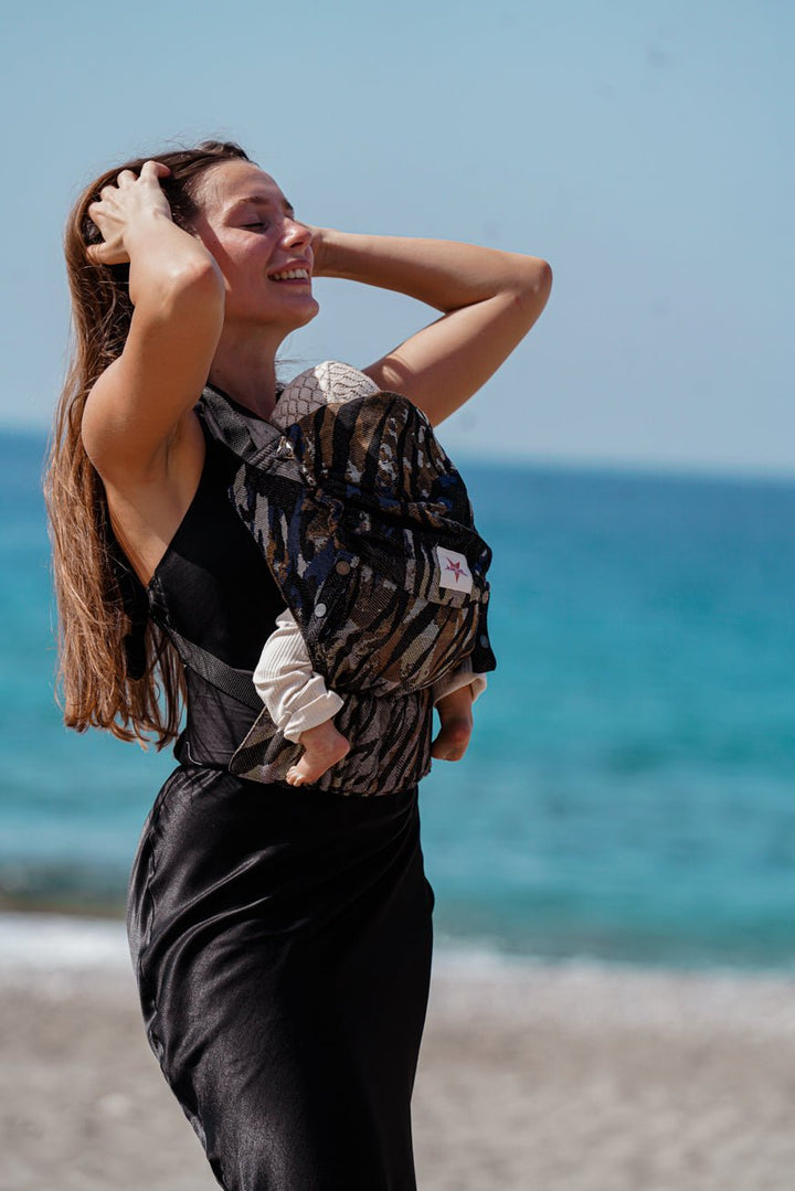 Draagzak Flip Junglefari Levendig Goud - KOKADI