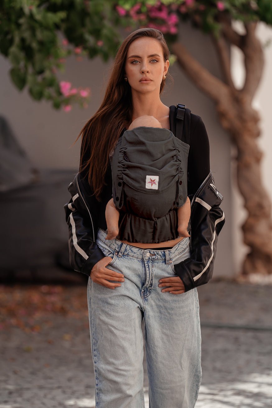 Porte-Bébé Flip Juste M. Gray - KOKADI