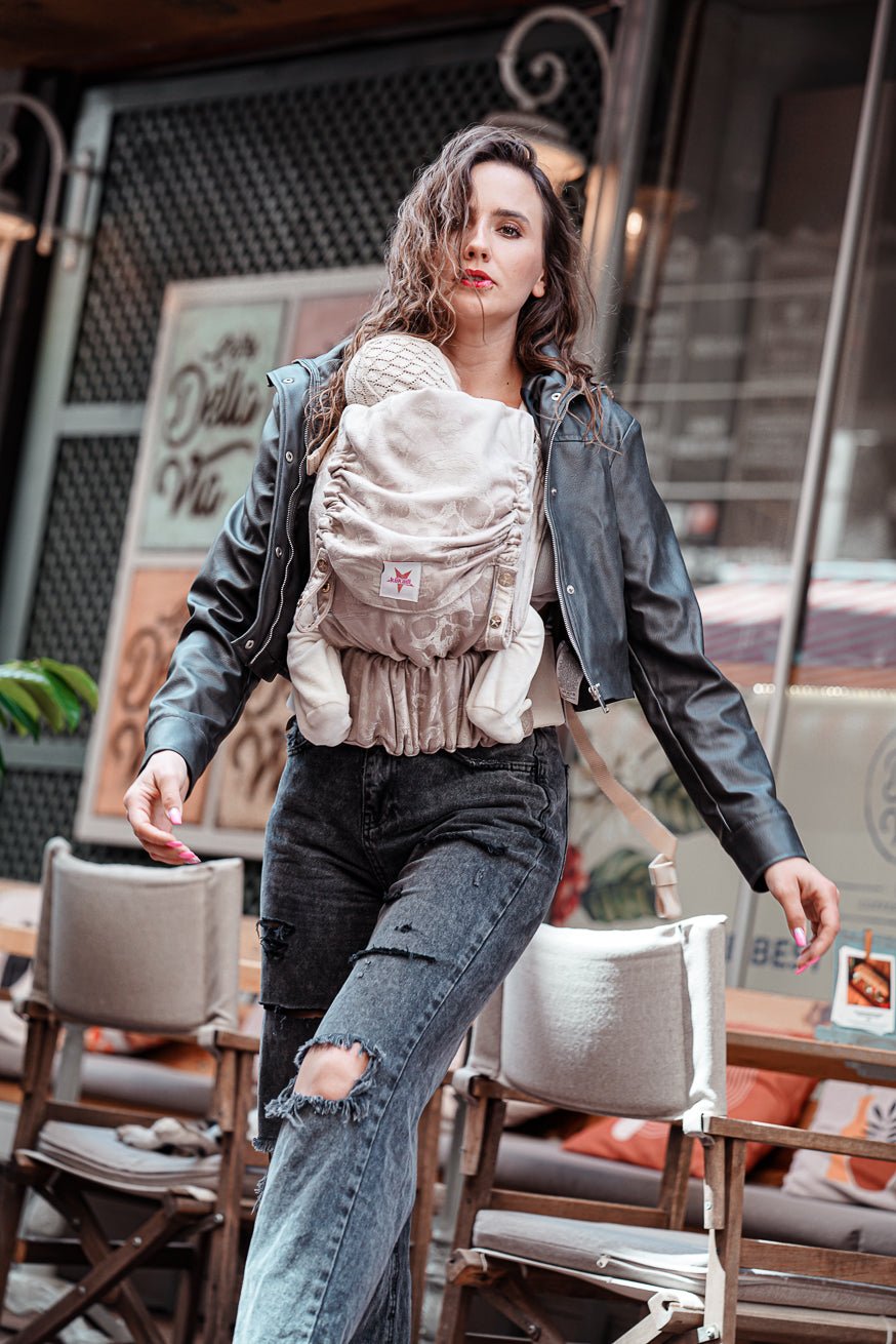 Porte-Bébé Flip Crânes soyeux - KOKADI