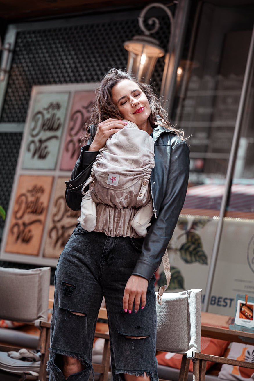 Porte-Bébé Flip Crânes soyeux - KOKADI