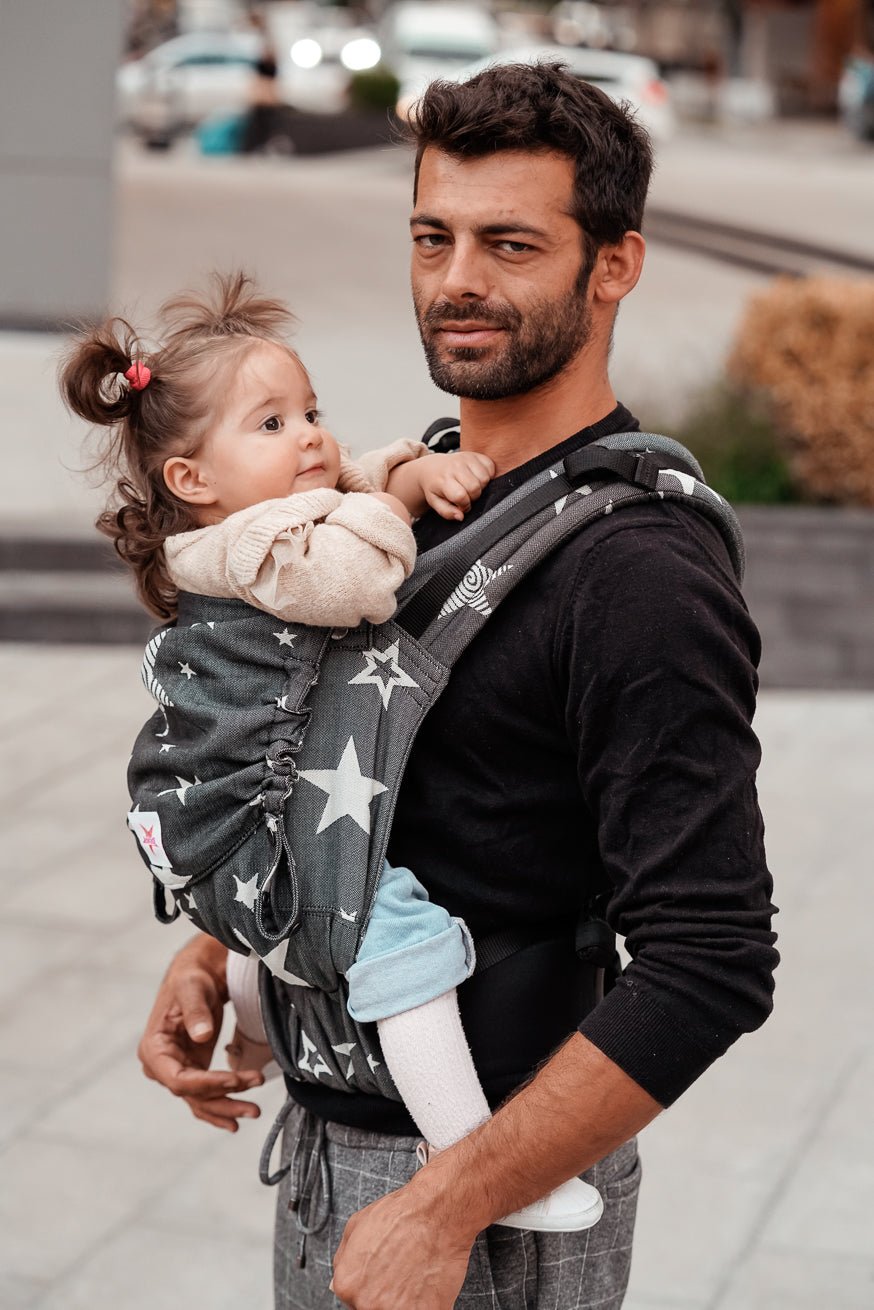 Porte-Bébé Flip X Étoiles diorite - KOKADI