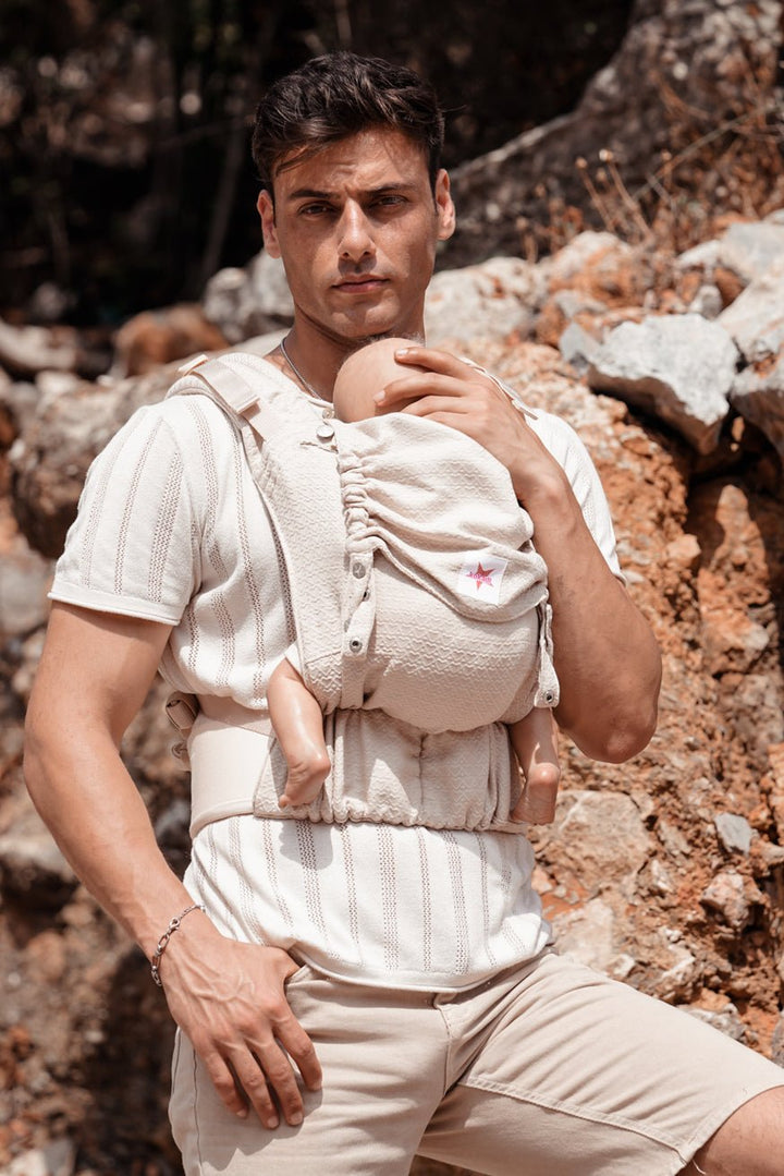 Porte-Bébé Flip X Crème Heart2Heart - KOKADI