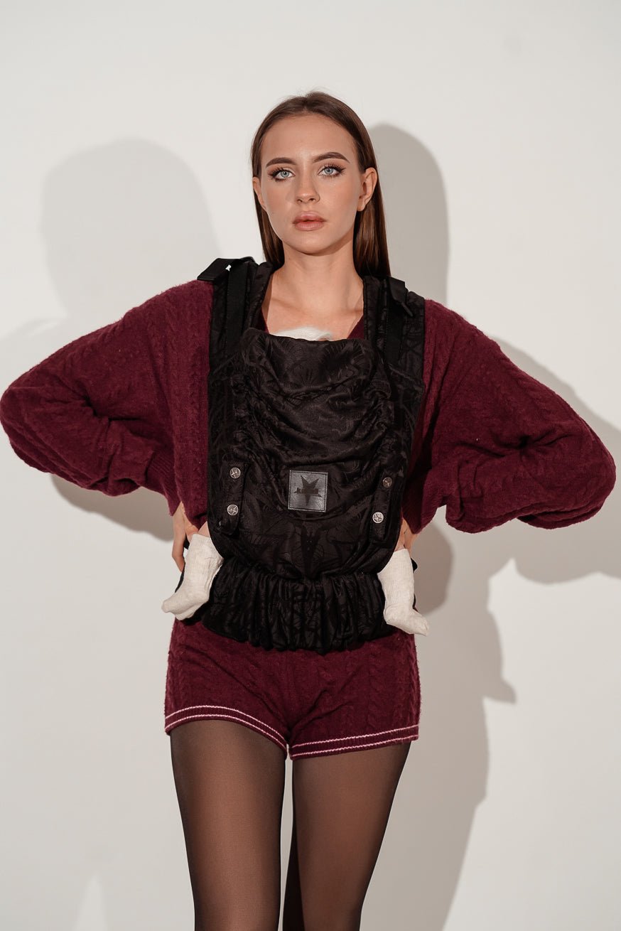 Babytrage Flip X Lilenia Black Beauty - KOKADI