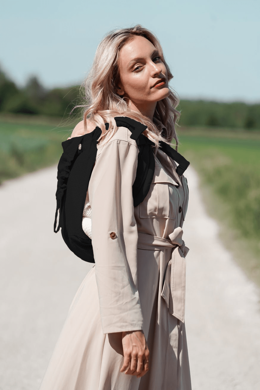 Draagzak Onbu Heart2Heart Zwarte Schoonheid - KOKADI