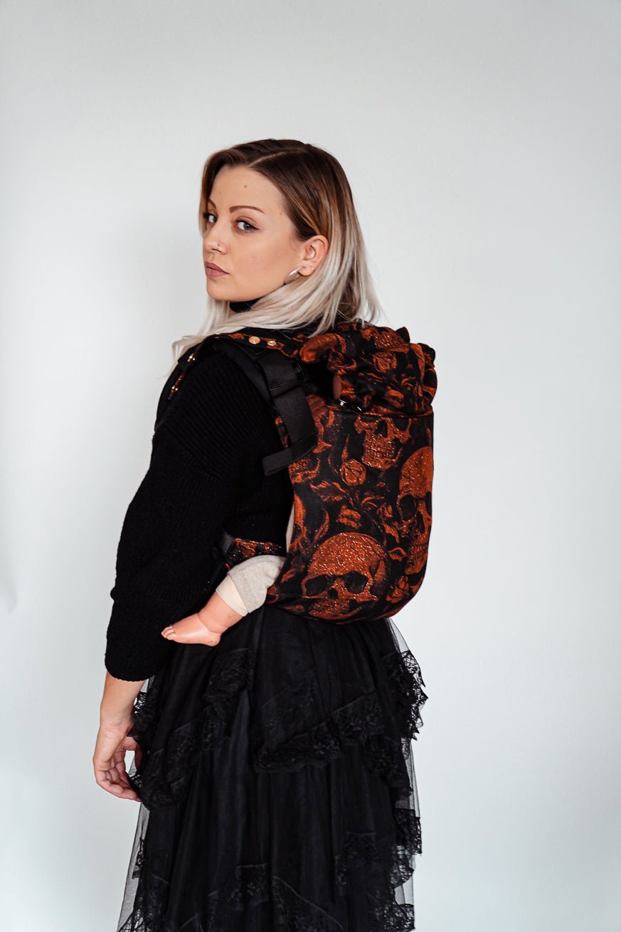 Porte-Bébé Onbu Crânes x Florian - KOKADI