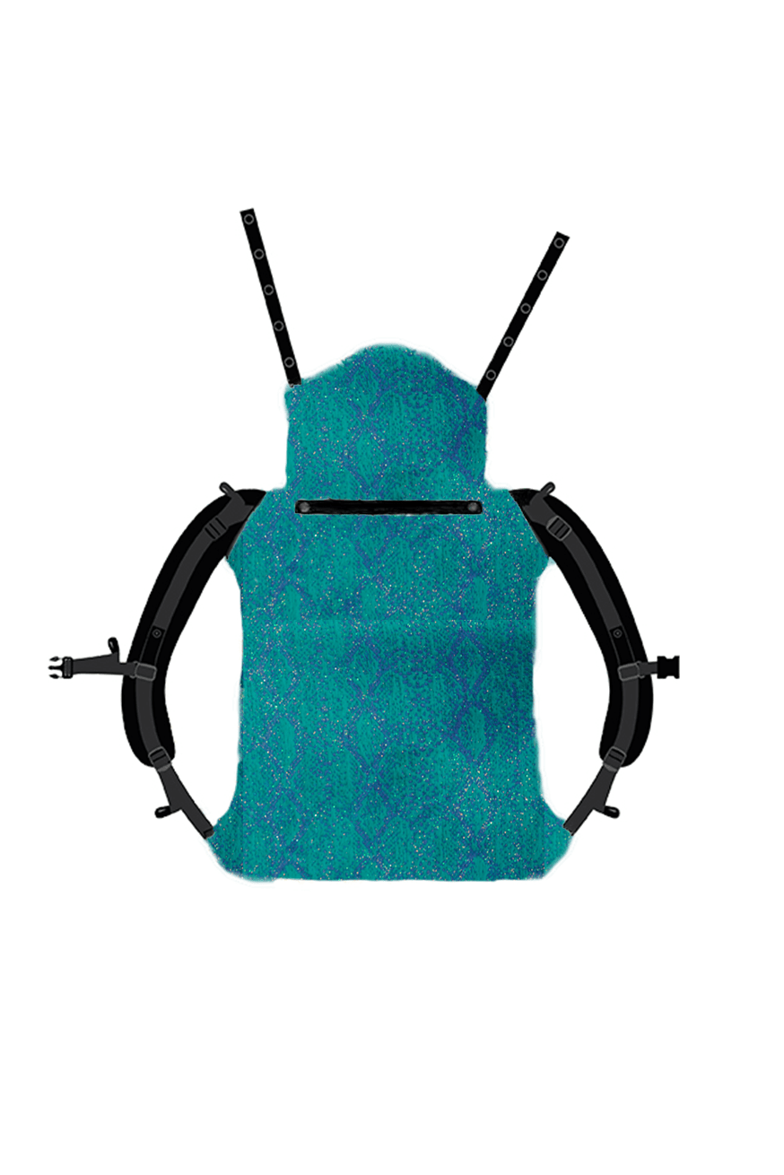 Porte-Bébé Onbu Serpent Azzura - KOKADI