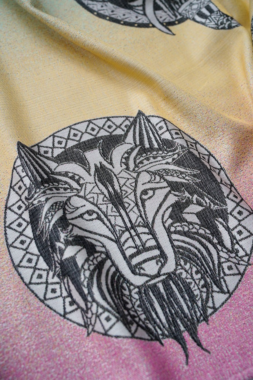 Babytrage Onbu Wild Mandala Wolf - KOKADI