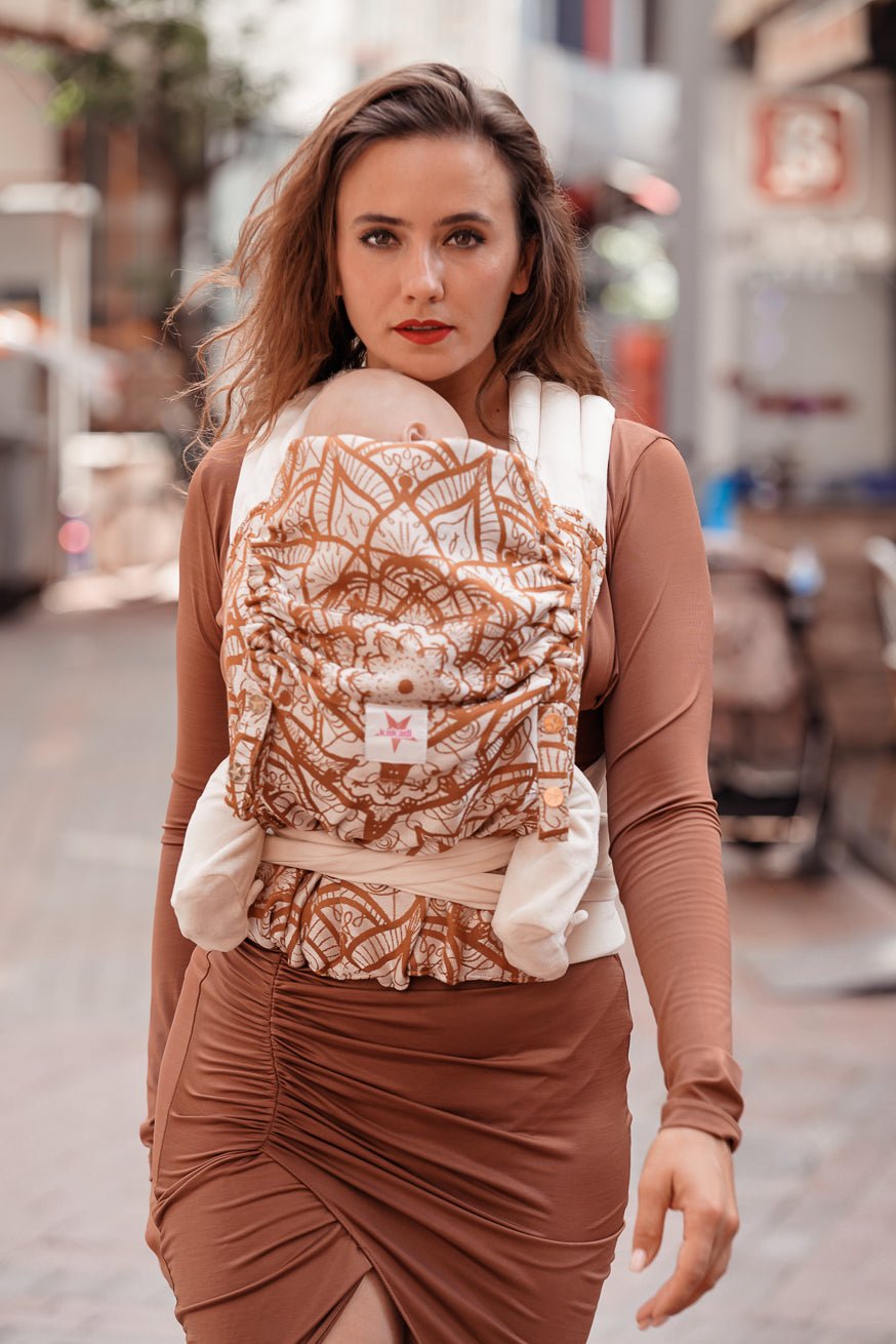 Porte-Bébé TaiTai Lilenia Latte Macchiato - KOKADI