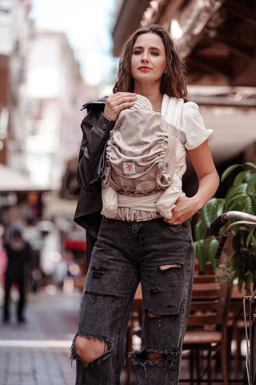 Porte-Bébé TaiTai Crânes soyeux - KOKADI