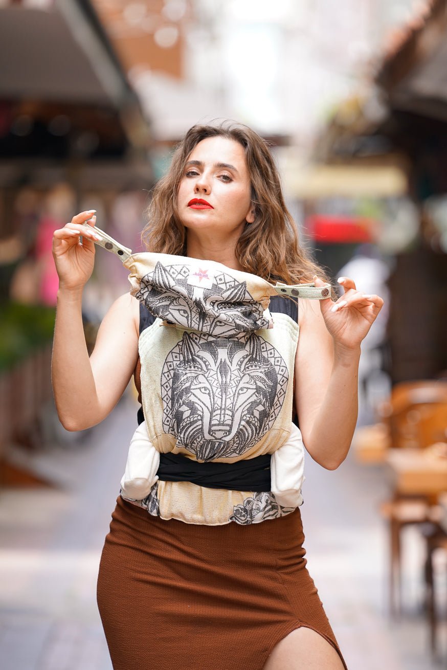 Draagzak TaiTai Wilde Mandalawolf - KOKADI