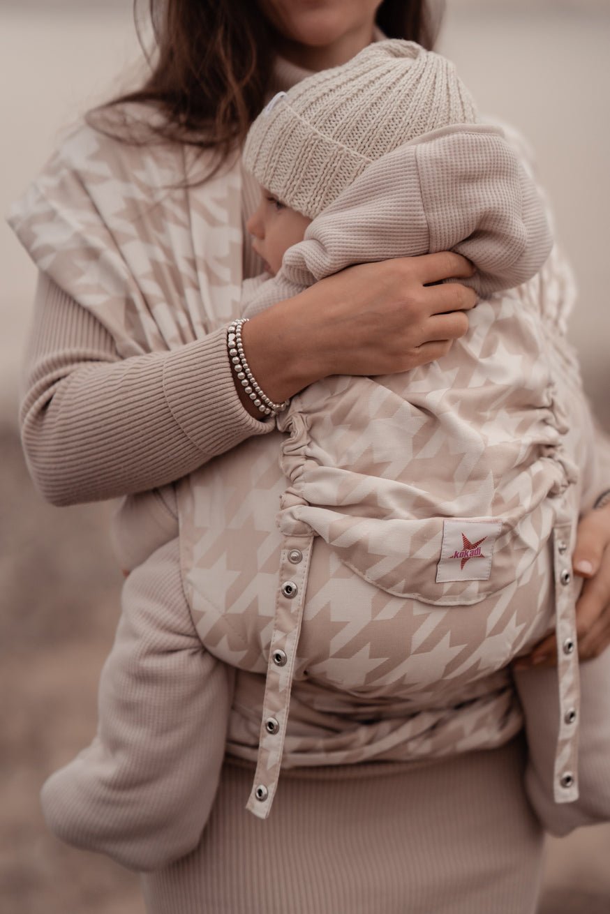 Draagzak WrapStar Pied-de-poule Campiano - KOKADI