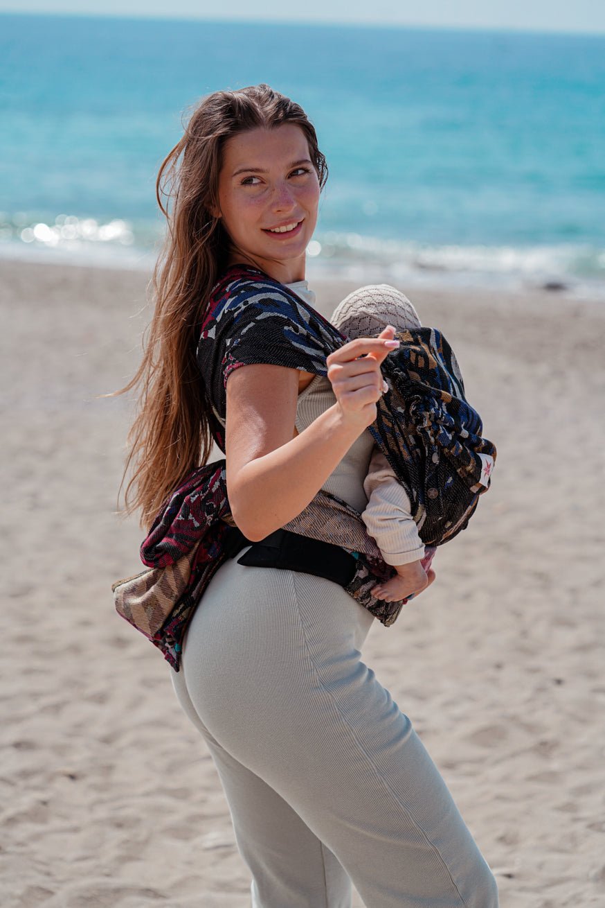 Draagzak WrapStar Junglefari Levendig Goud - KOKADI