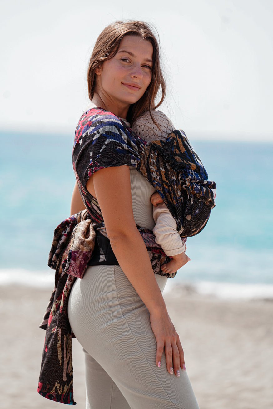 Draagzak WrapStar Junglefari Levendig Goud - KOKADI