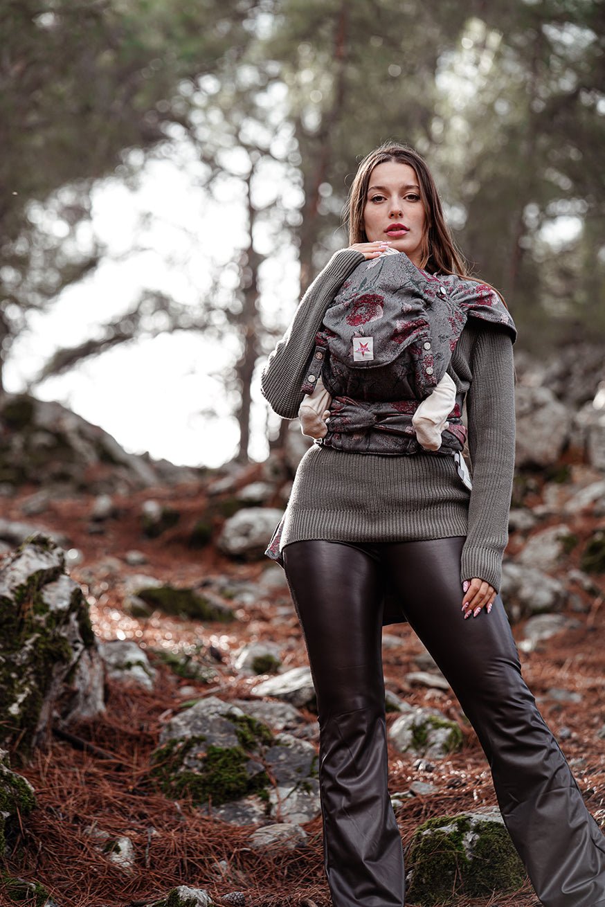 Draagzak WrapStar Poppy Zielen - KOKADI