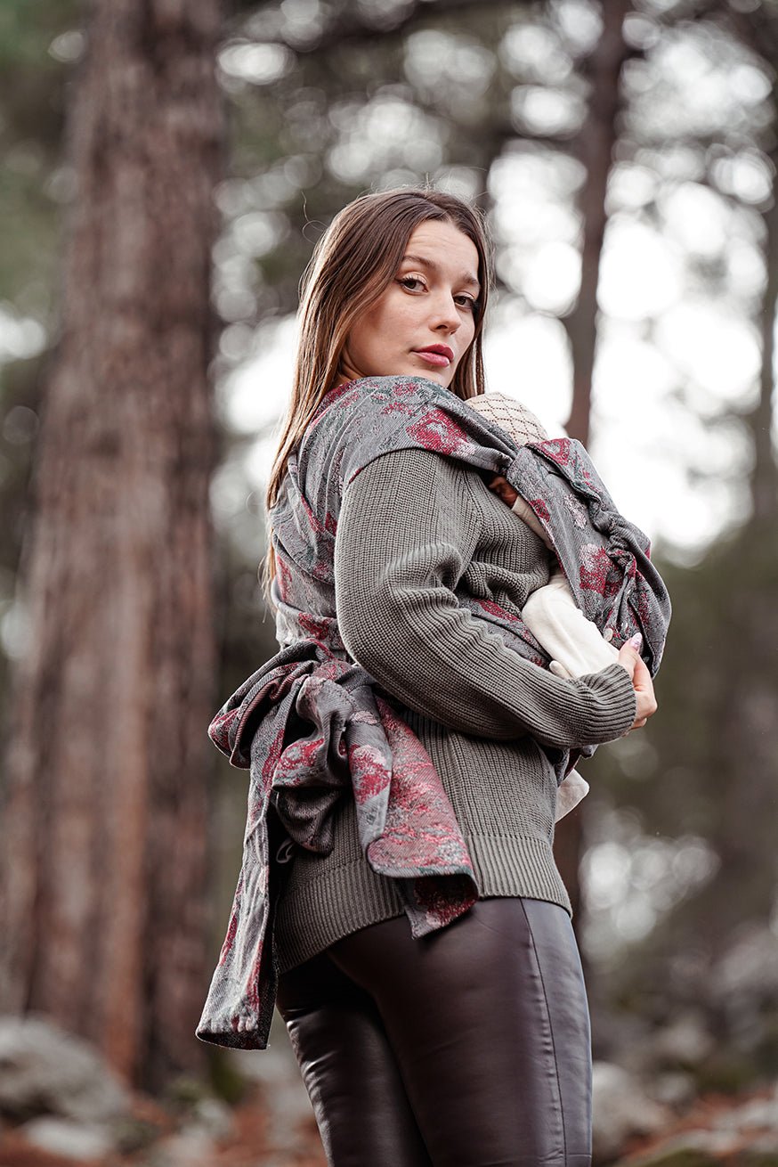 Draagzak WrapStar Poppy Zielen - KOKADI