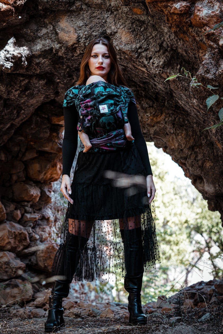 Babytrage WrapStar Scary Skulls - KOKADI