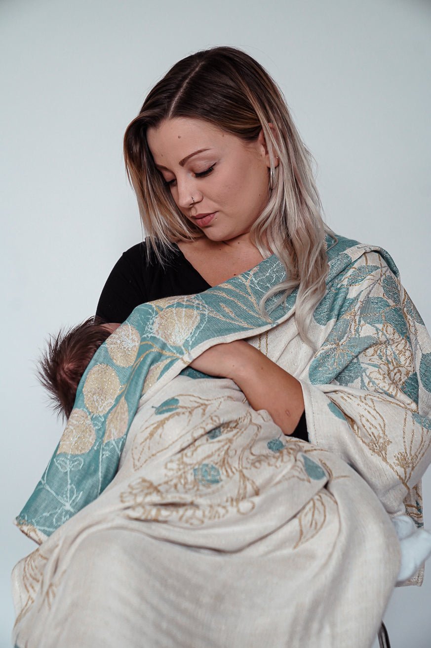 Couverture câline Eucalyptus doré - KOKADI