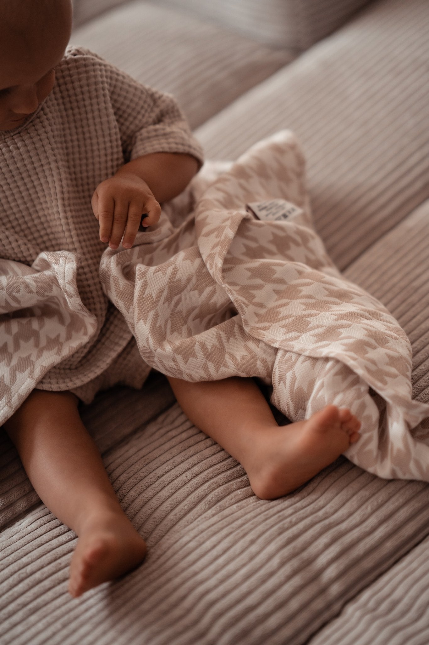 Couverture câline Pied de Poule Campiano - KOKADI