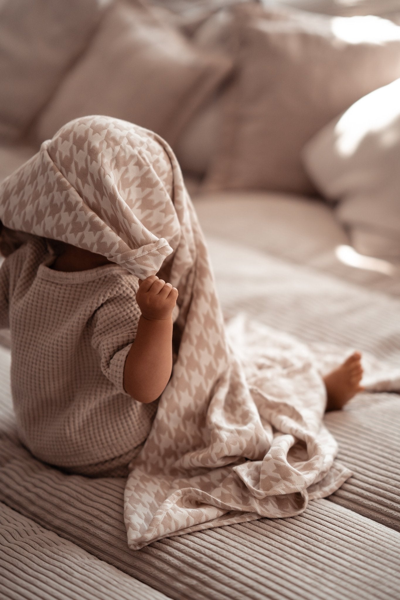 Couverture câline Pied de Poule Campiano - KOKADI