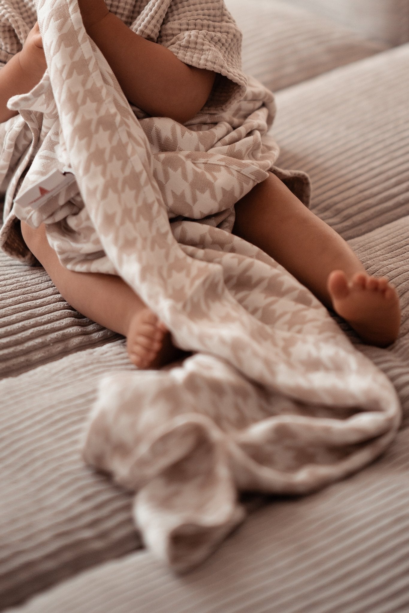 Couverture câline Pied de Poule Campiano - KOKADI