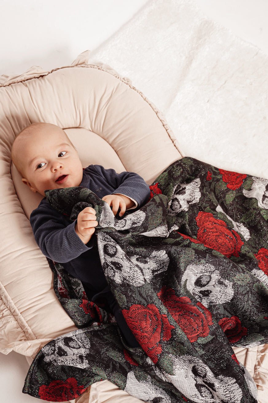 Knuffeldeken Skulls'n'Roses - KOKADI