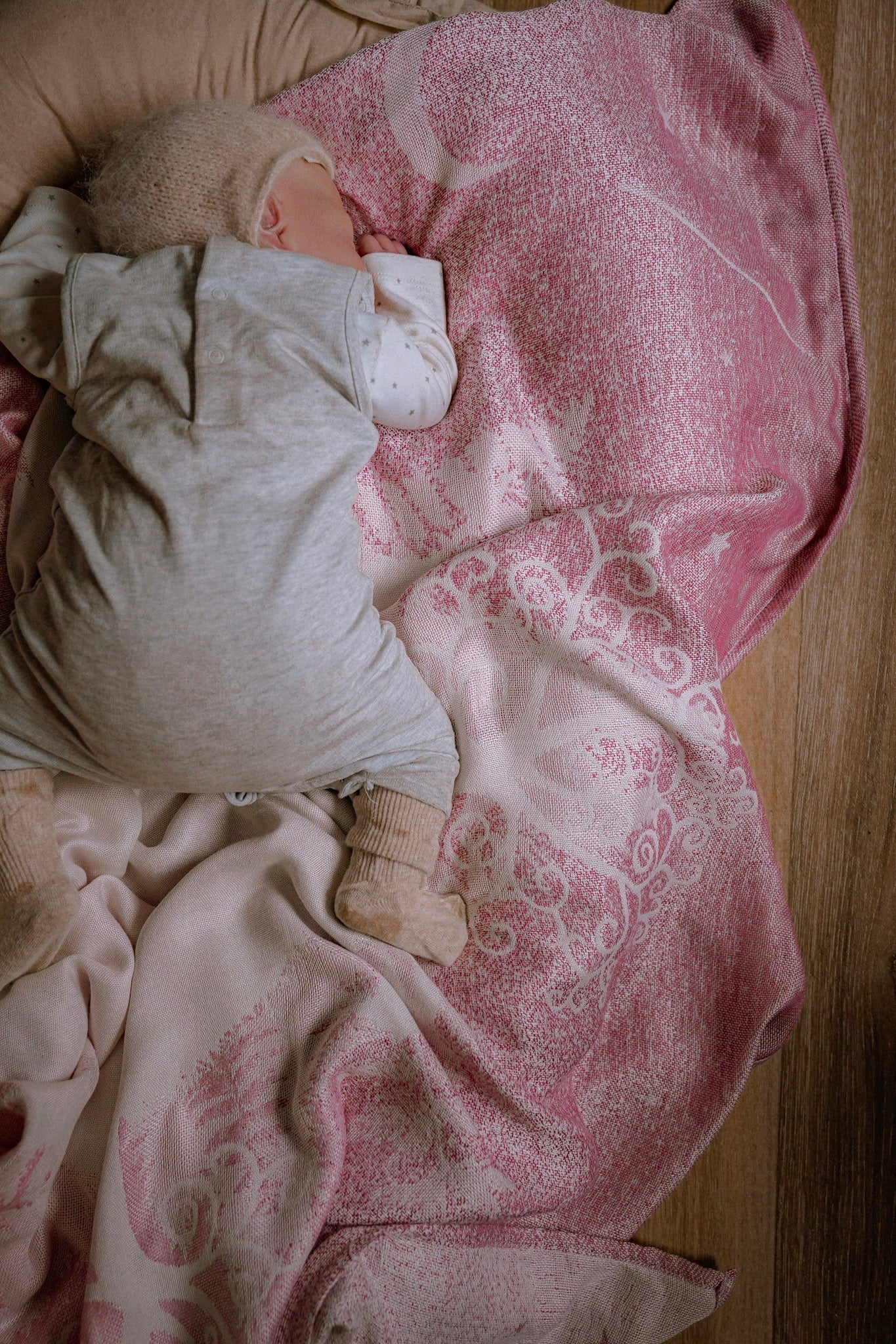 Couverture câline Forêt des Loups Elaine - KOKADI