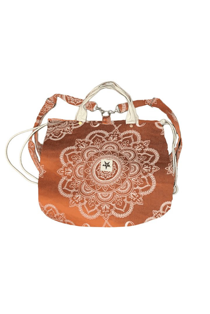 Mommy Bag Mandala Latte Macchiato x Bambou inversé - KOKADI
