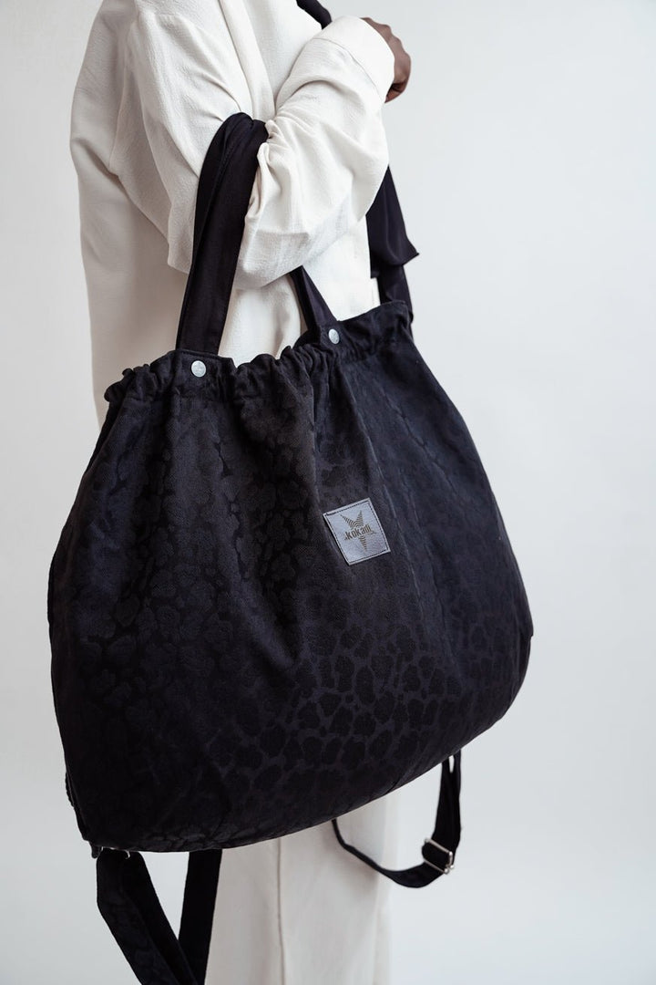 Sac Maman Safari Noir Beauté - KOKADI