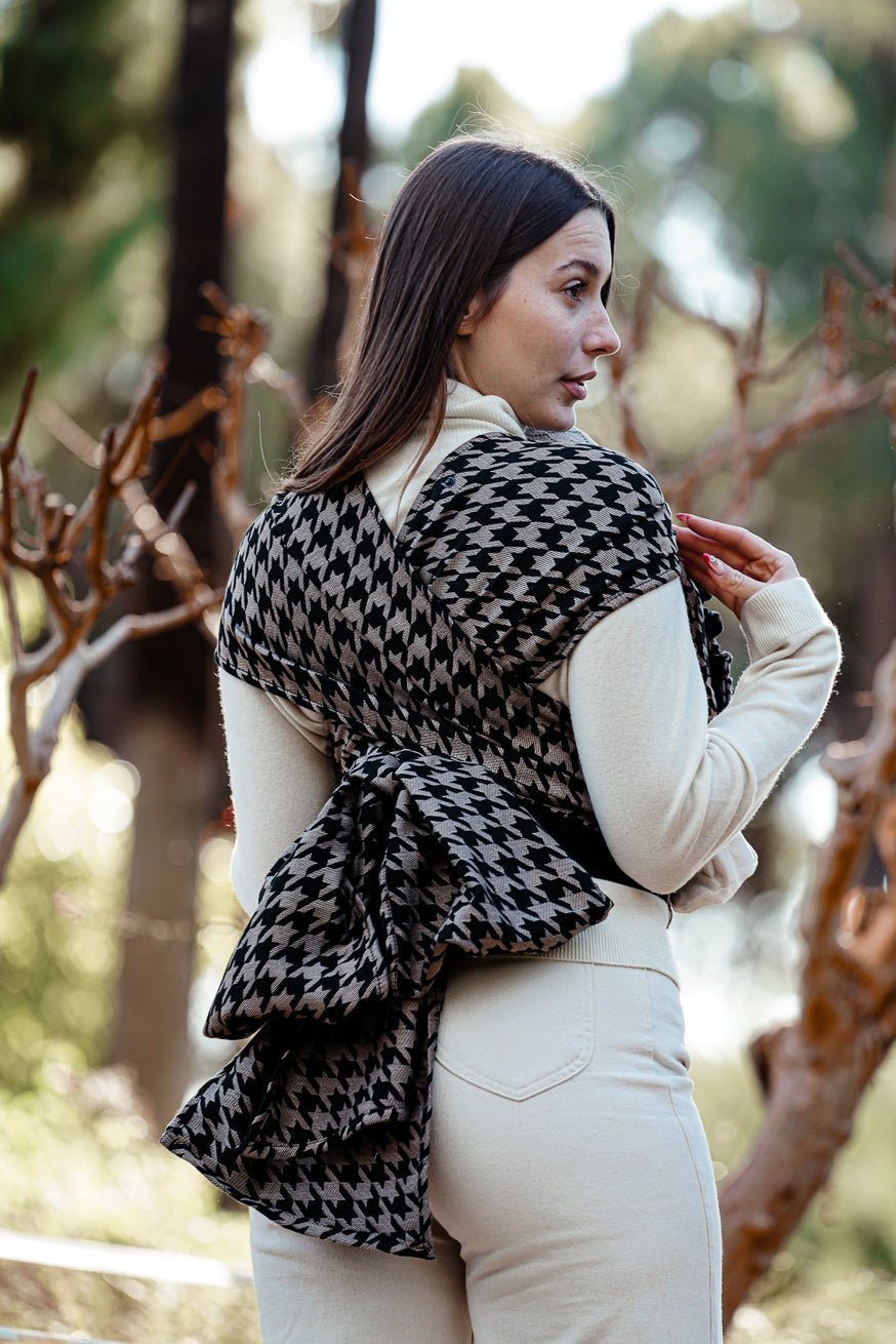 Tragetuch Houndstooth Maxim - KOKADI