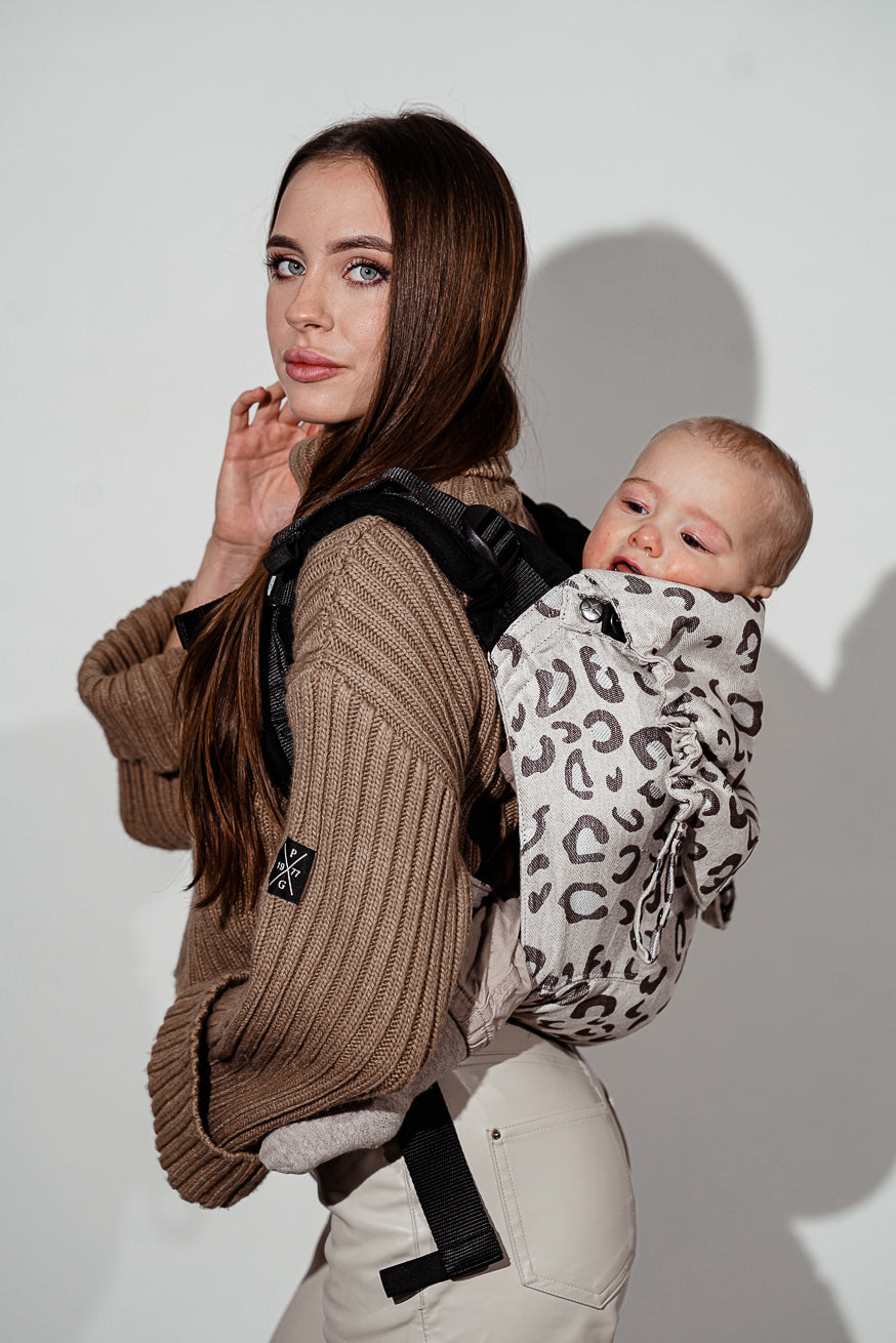 Babydrager onbu safari maomi linnen