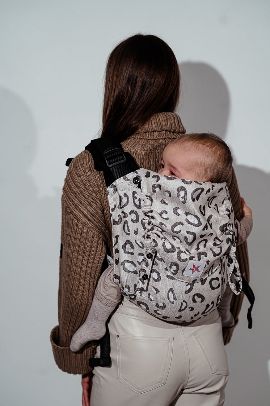 Babydrager onbu safari maomi linnen
