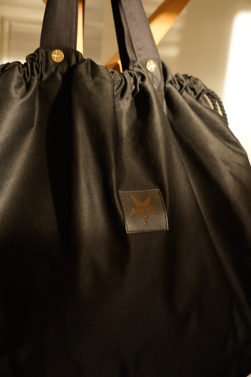 Sac maman juste noir