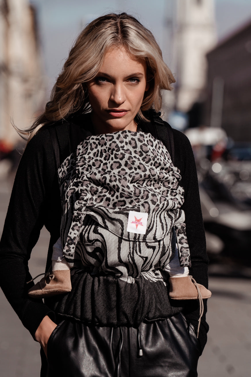 Baby Carrier Wrapstar Wild Motherhood Monochroom