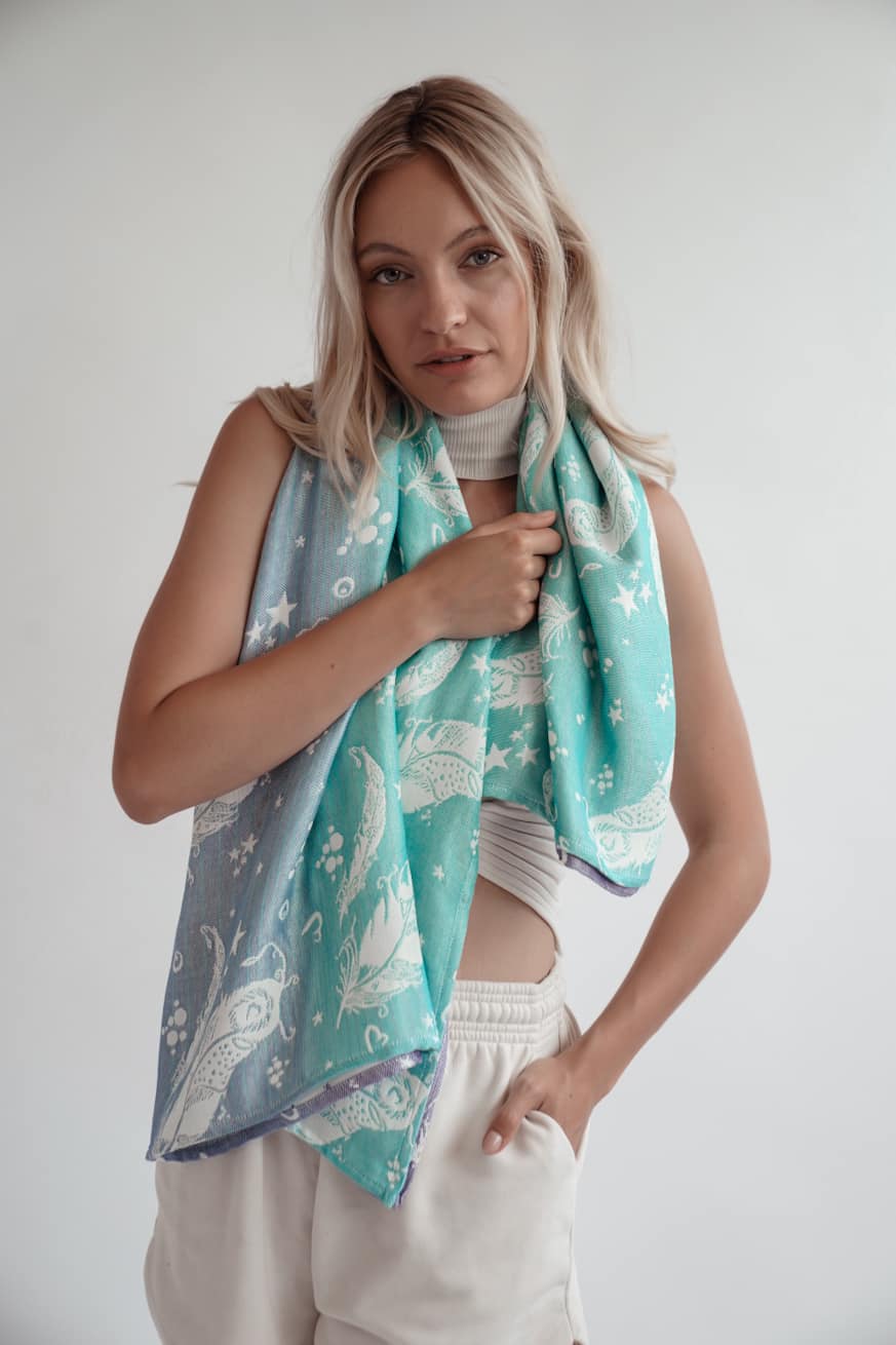 Knuffelende doek/sjaalveren Milla
