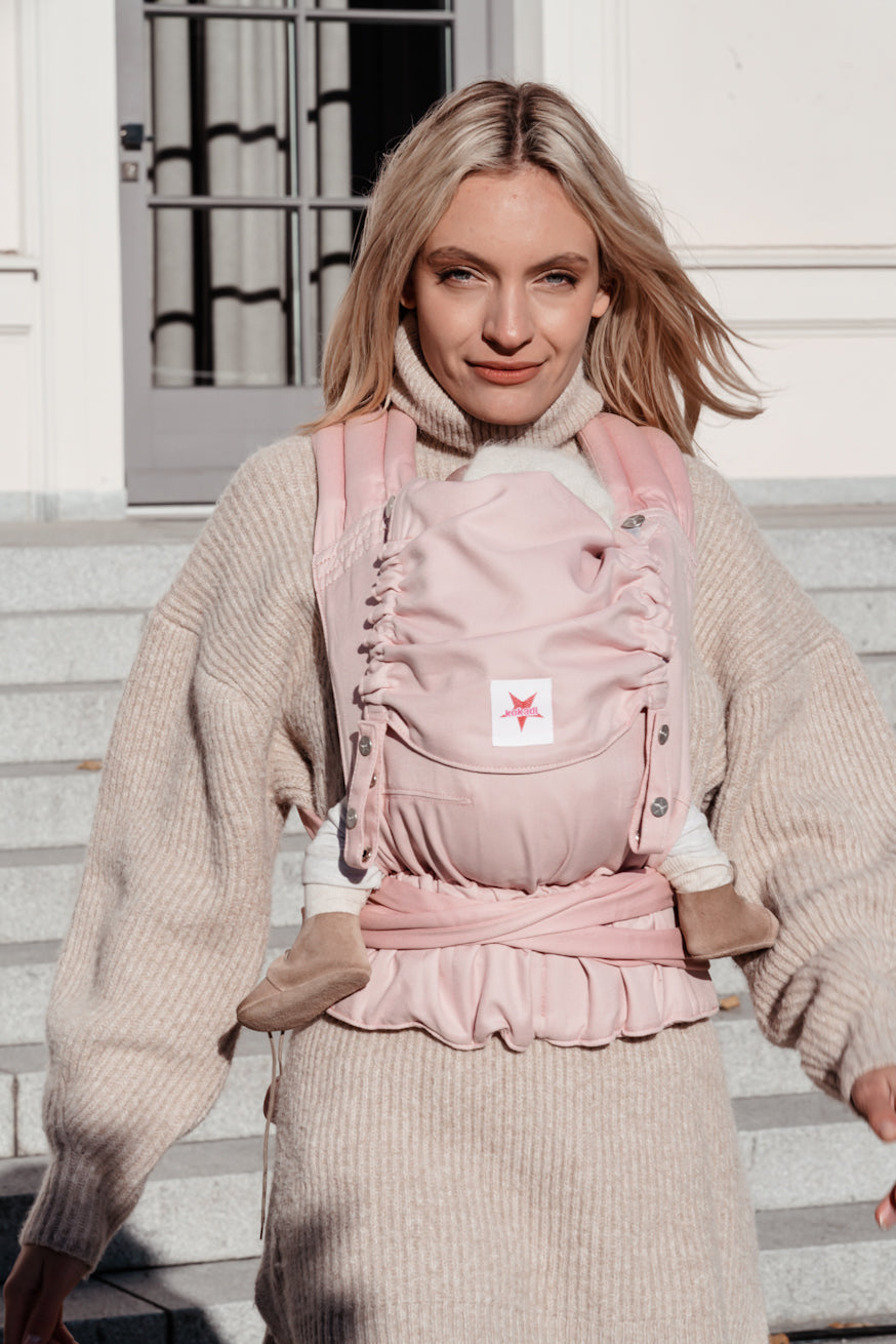 Porte-bébé TaiTai Just Rosé