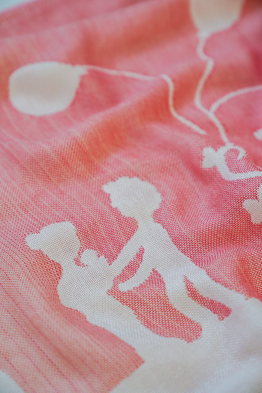 Knuffelige doek/sjaal de kinderen van de wereld