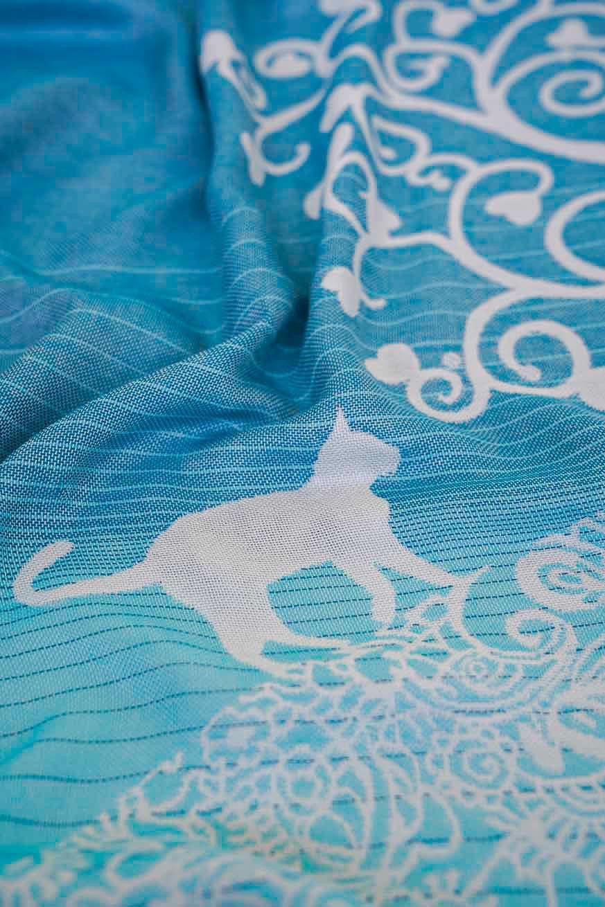 Knuffelige doek/sjaal mystieke maankatten
