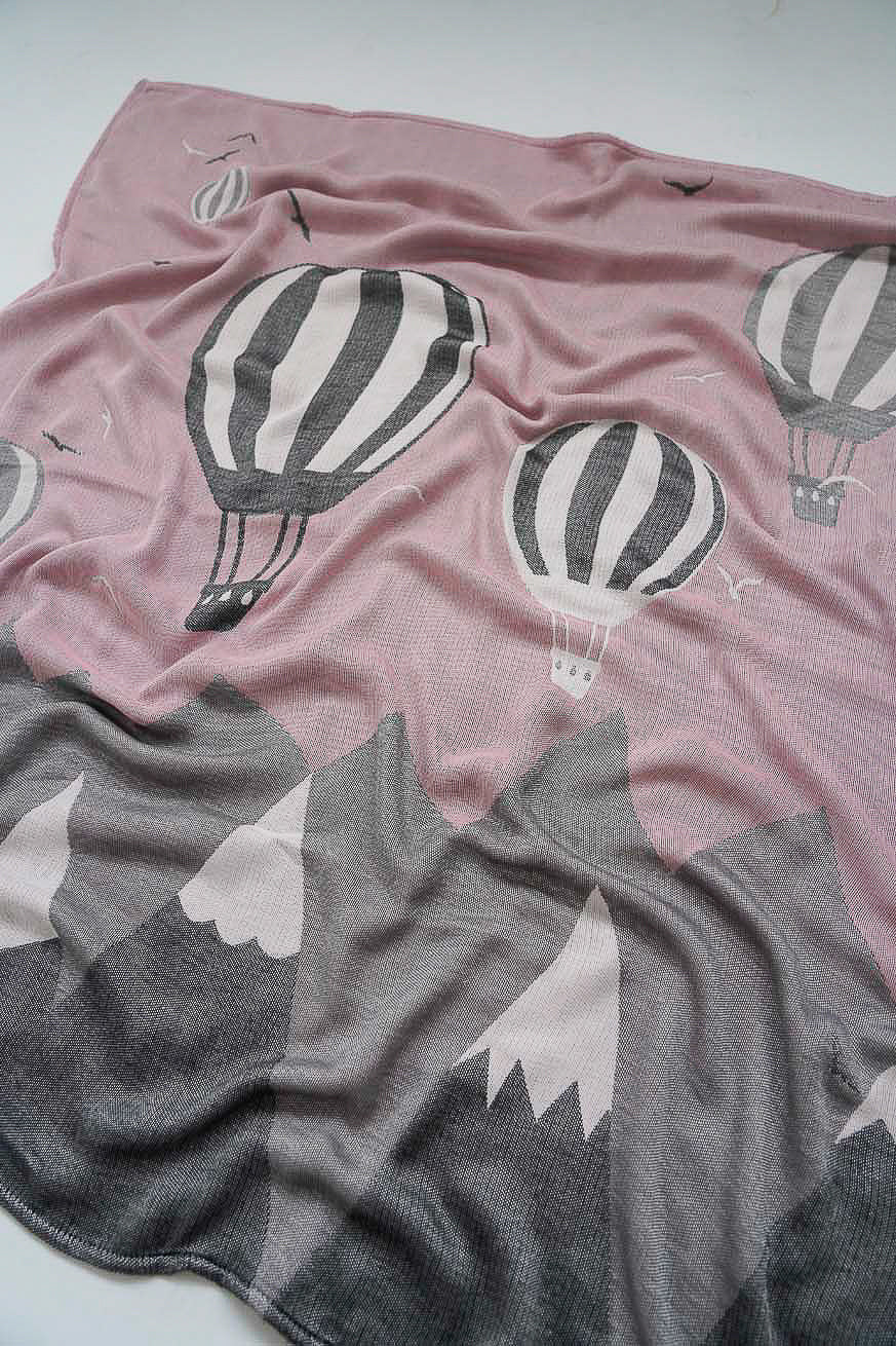 Baby deken wonderballon katacht