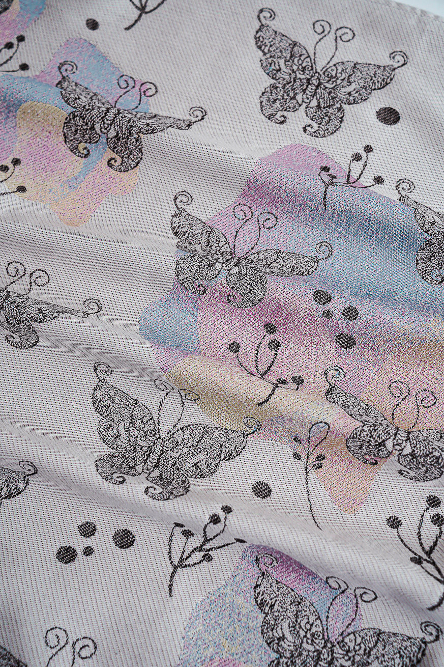 Doudou/Echarpe Papillon Aquarelle